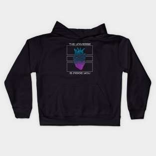 The universe is inside you Kids Hoodie